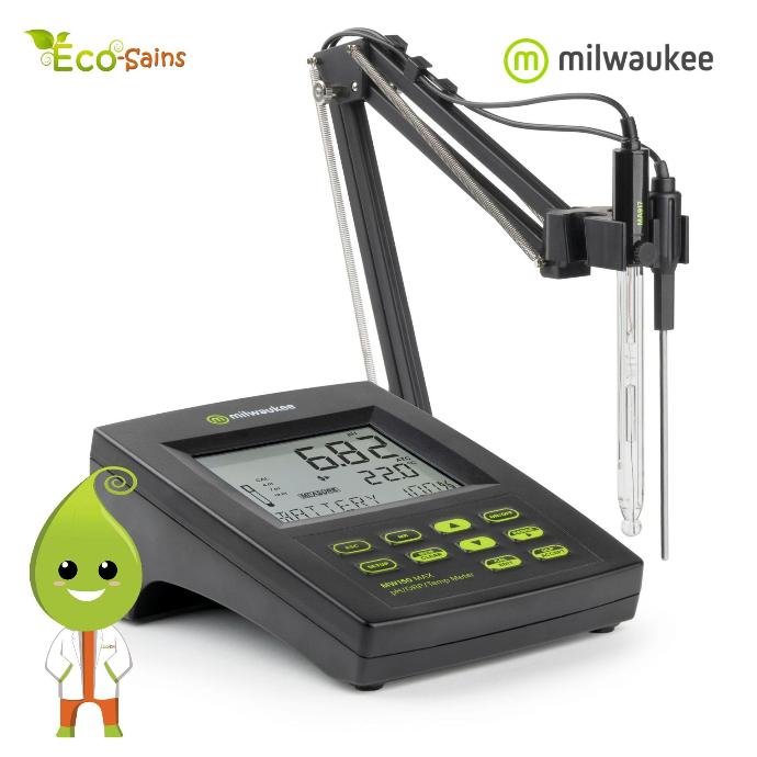 Milwaukee pH/Temperature Bench Meter