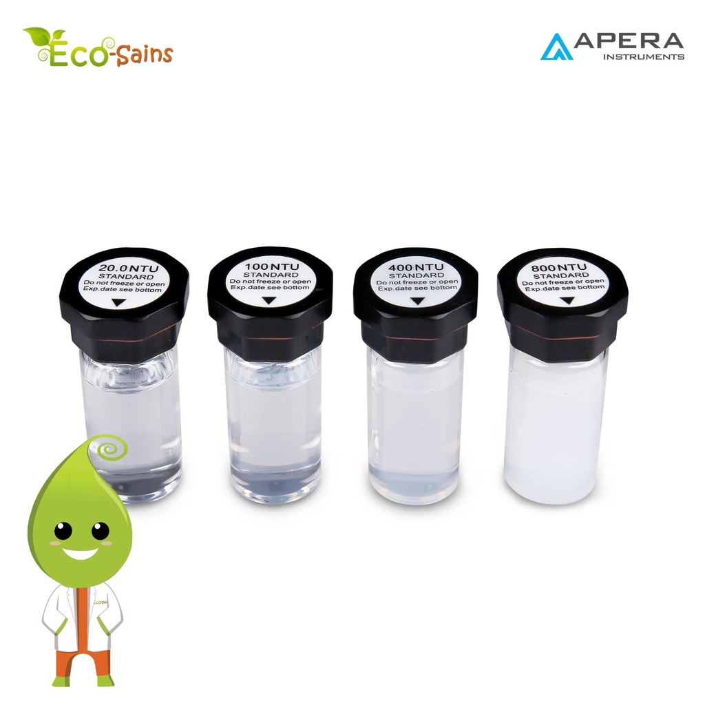 APERA, AMCO Polymer Standard Calibration Solution Set for Apera Instruments TN400 Turbidity Meter